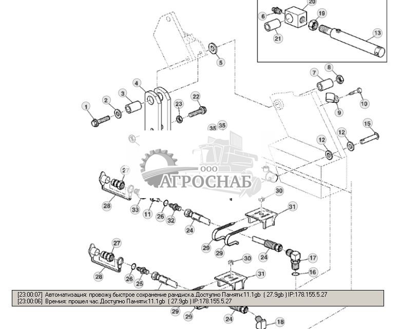 HYDRAULIC PICKUP LIFT, WITH DOUBLE-ACTING CYLINDER, FOR 1.41 AND 1.81 METER PICKUP - ST277134 72.jpg